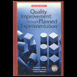 Quality Improvement Through Planned Experimentation / Text Only