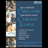 Complete Directory for People with Chronic Illness