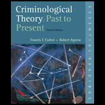 Criminological Theory  Past to Present