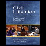 Civil Litigation  Process and Procedures (Custom Package)