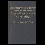 Alliterative Poetry of the Later Middle Ages  An Anthology