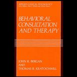 Behavioral Consultation and Therapy