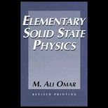 Elementary Solid State Physics
