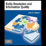 Entity Resolution and Information Quality