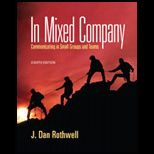 In Mixed Company Communication. Small Groups