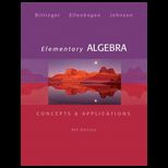 Elementary Algebra  Concepts and Application