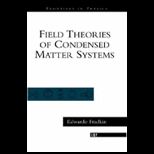 Field Theory of Condensed Matter System