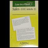 Law in a Flash Sales Ucc Article 2