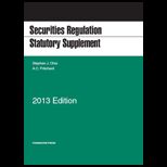 Securities Regulation   Stat. Supplement 2014