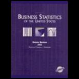 Business Statistics of the United States 2002