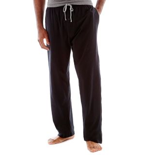 Hanes 2 pk. Knit Sleep Pants, Black/Gray, Mens