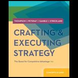 Crafting and Executing Strategy (Loose Leaf)   With Access
