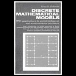 Discrete Mathematical Models with Applications to Social, Biological and Environmental Problems