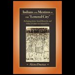 Indians and Mestizos in the Lettered City Reshaping Justice, Social Hierarchy, and Political Cuture in Colonial Peru