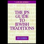 Jps Guide to Jewish Traditions