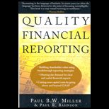 Quality Financial Reporting