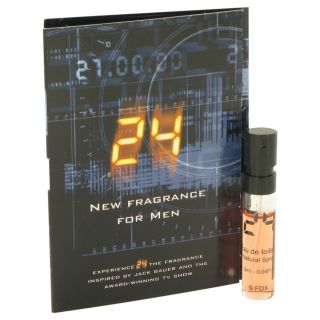 24 The Fragrance Jack Bauer for Men by Scentstory Vial (sample) .04 oz