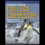 Foundations of College Chemistry   Solution Manual