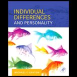 Individual Differences and Personality