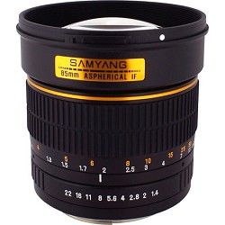 Samyang 85mm F1.4 Aspherical Lens for Pentax