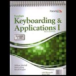 Keyboarding and Applications  1 60 With Access