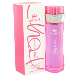 Joy Of Pink for Women by Lacoste EDT Spray 3 oz