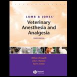 Lumb and Jones Veterinary Anesthesia