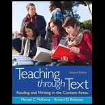 Teaching Through Text  Reading and Writing in the Content Areas (Paperback)  With Access
