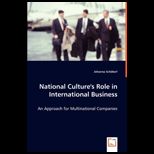National Cultures Role in Internation