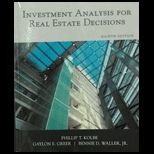 Investment Analysis for Real Estate Dec.