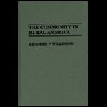 Community in Rural America