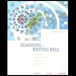 Reasoning and Writing Well  Rhet (Canadian)