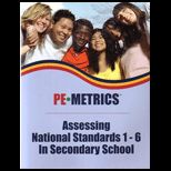 PE Metrics  Assessing National Standards   With CD