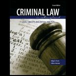Criminal Law in Maryland Cases, Concepts, and Critical Analysis