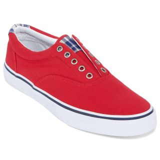 St. Johns Bay St. John s Bay Cove Canvas Sneakers, Red, Mens