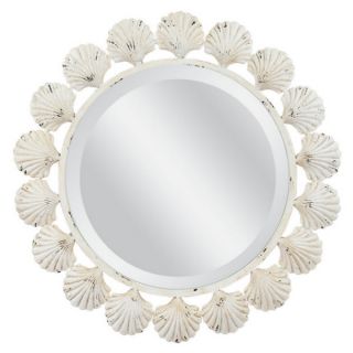 Shell Beveled Mirror