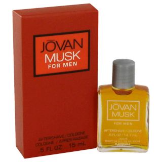 Jovan Musk for Men by Jovan Aftershave/Cologne .5 oz