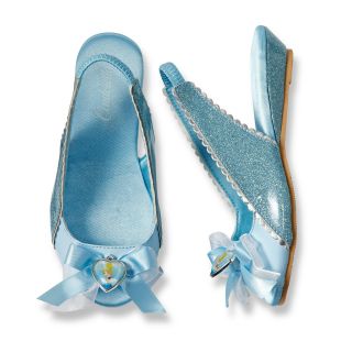 Disney Cinderella Costume Shoes, Blue, Girls