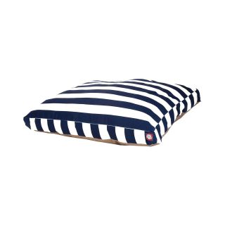 MAJESTIC PET Vertical Stripe Rectangular Bed, Blue