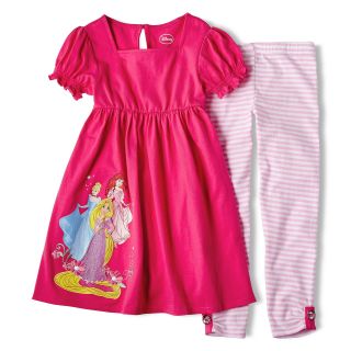 Disney Princess Dress Set   Girls 2 10, Pink, Girls