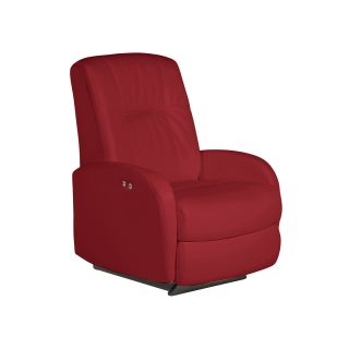 Best Chairs, Inc. Contemporary PerformaBlend Power Rocker Recliner, Scarlet