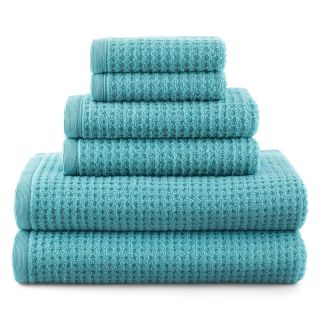 JCP Home Collection  Home Quick Dri Solid Bath Towels, Aqua Frost