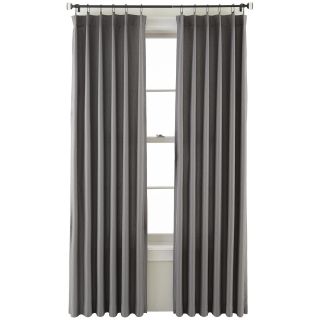 Studio Fosters Metal Tab Curtain Panel, Gray