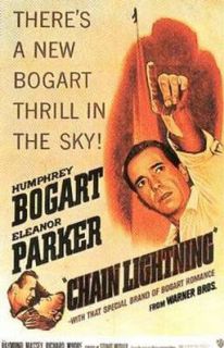 Chain Lightning (Reprint) Movie Poster