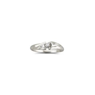 Diamond Accent Promise Ring Sterling Silver, Womens