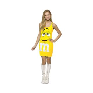 M&M Yellow Tank Dress Girls Costume, Girls
