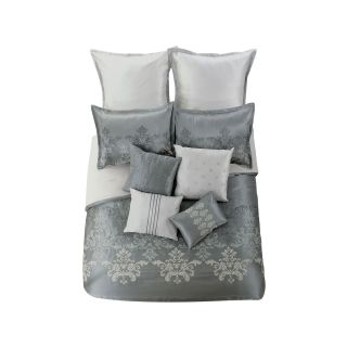 Brianna 10 pc. Comforter Set, Grey