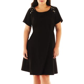 Alyx Embellished Dress   Plus, Black