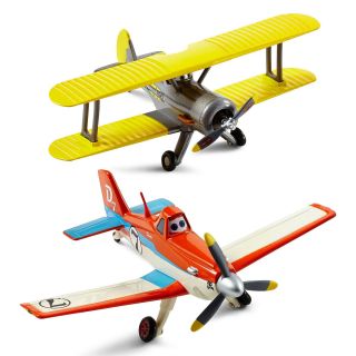 Disney Planes Dusty Crophopper and Leadbottom Toy Planes, Boys
