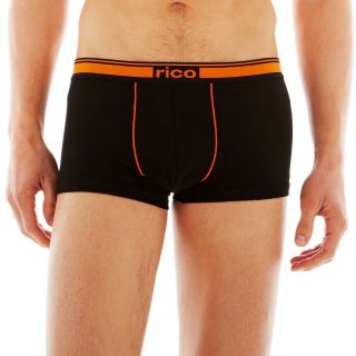 RICO 2 pk. Cotton Stretch Trunks, Orange/Black, Mens